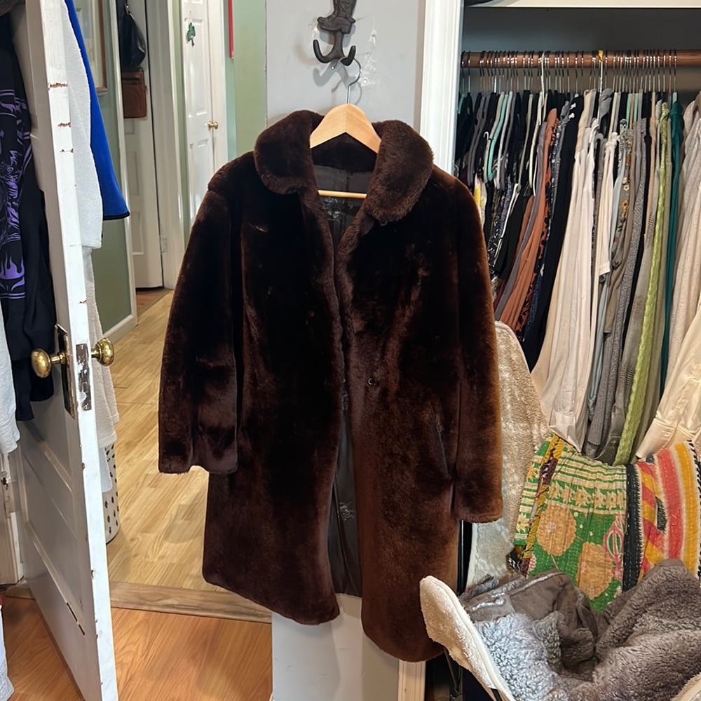 Beau Mouton Authentic Fur Coat